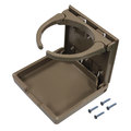 American Technology American Technology CH00100-ANT-1 Collapsible and Adjustable Drink Holder - Tan CH00100-ANT-1